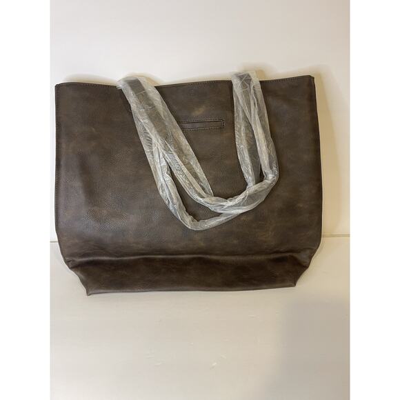 Thirty One Bag Around Town Tote | Chestnut Distressed Pebble | NEW with Tags Bag - Picture 6 of 10